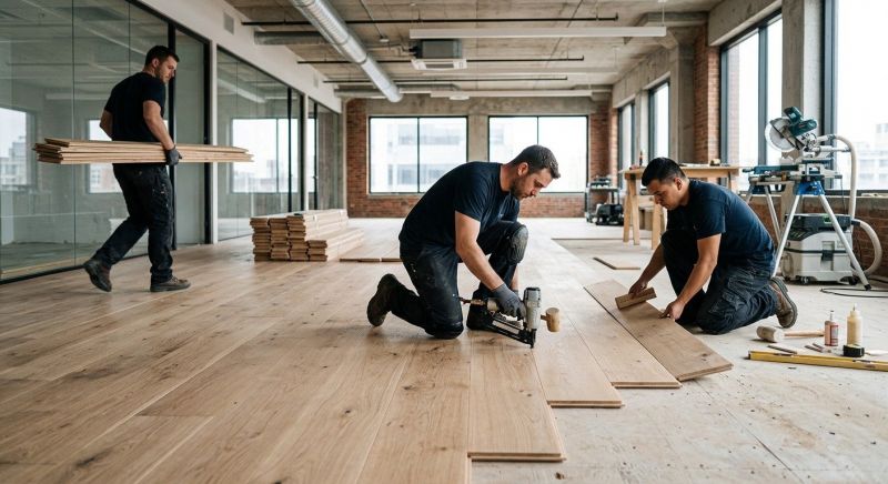 Commercial Hardwood Service in Auburn, MA