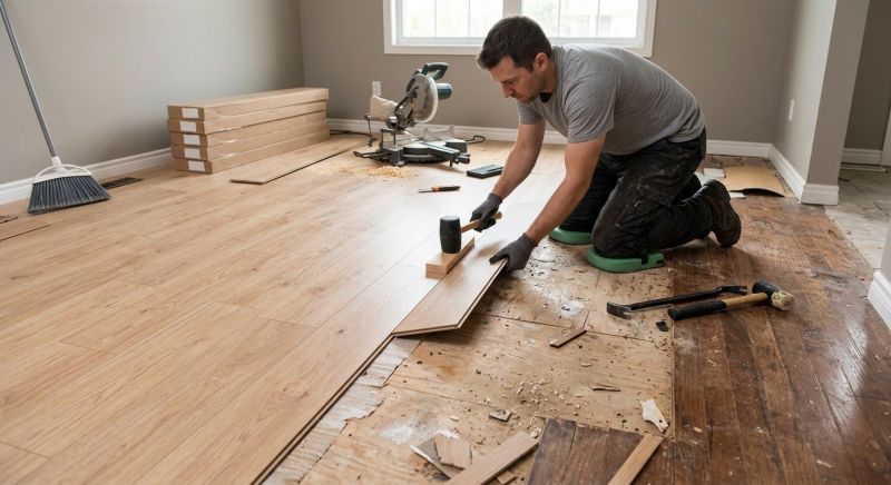 Laminate Floor Installation in Brighton, MA
