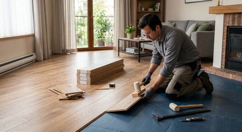 Laminate Floor Installation in Brighton, MA