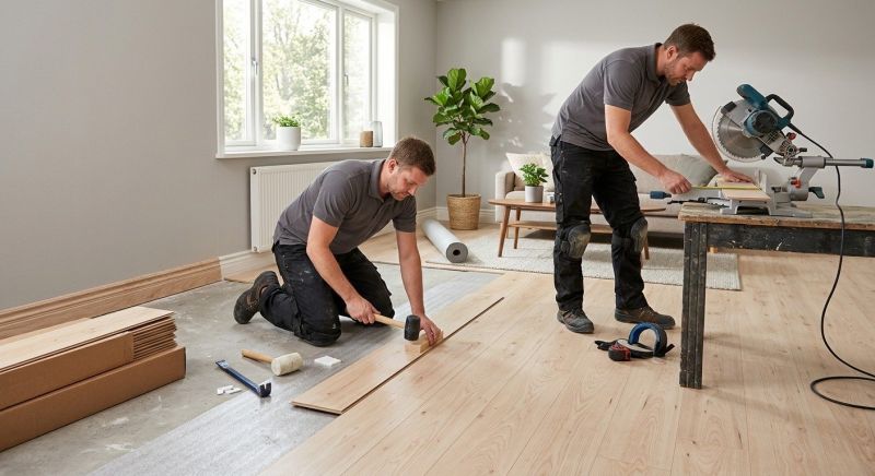 Laminate Floor Installation in Leicester, MA