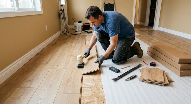 Laminate Floor Installation in Littleton, MA