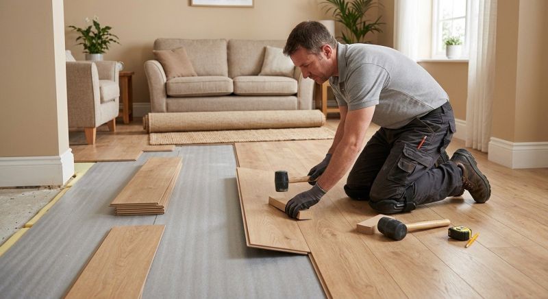 Laminate Floor Installation in Lowell, MA