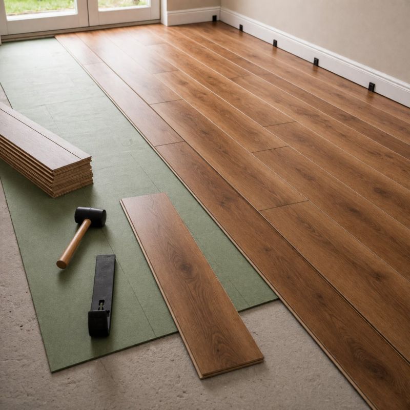 Laminate Floor Replacement in Charlton, MA