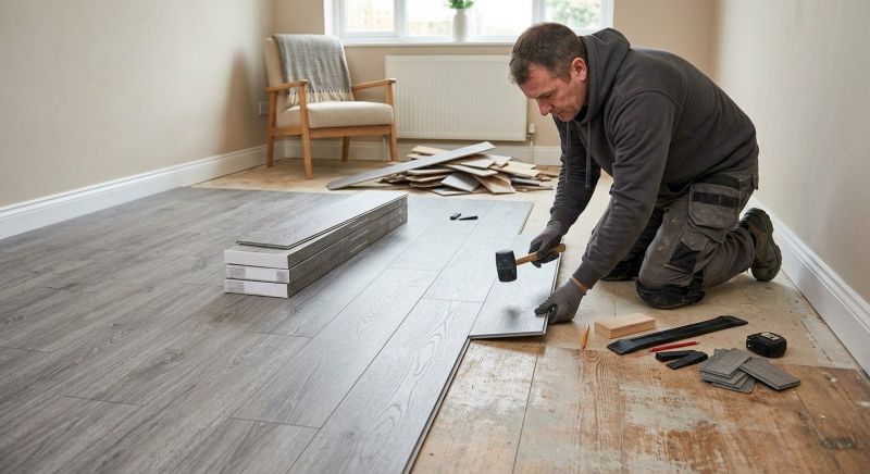 Laminate Floor Replacement in Framingham, MA
