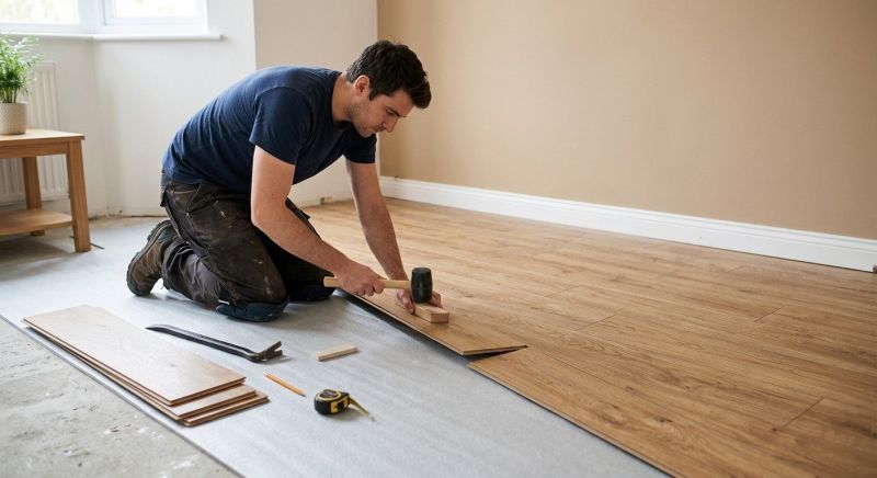 Laminate Floor Replacement in Holden, MA