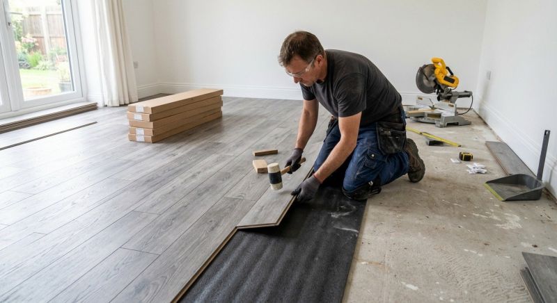 Laminate Floor Replacement in Walpole, MA