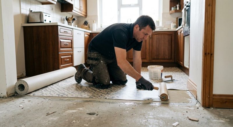 Linoleum Floor Installation in Ashland, MA