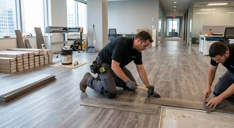 Linoleum Floor Installation in Chelmsford, MA