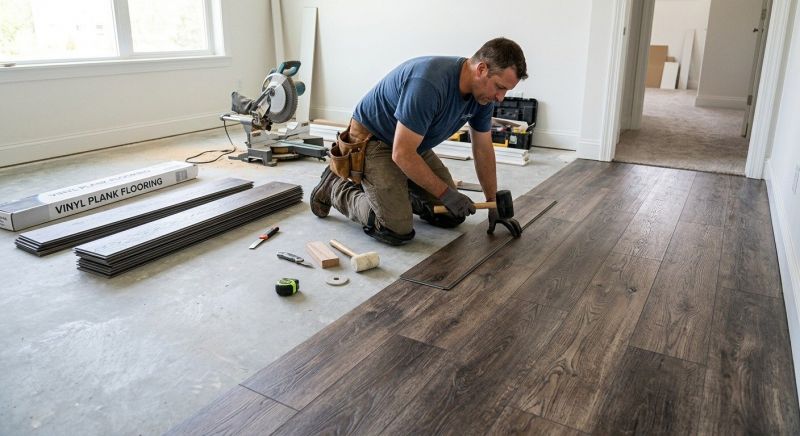 Linoleum Floor Installation in West Boylston, MA