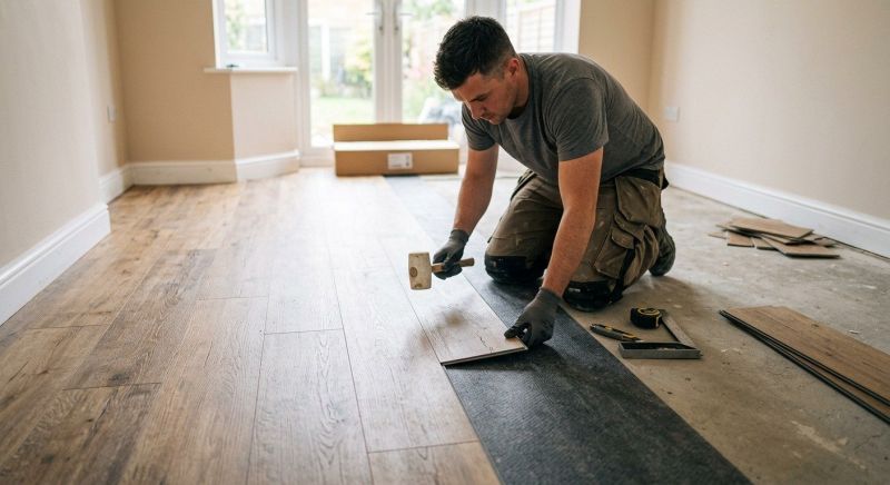 Luxury Vinyl Tile Installation in North Oxford, MA