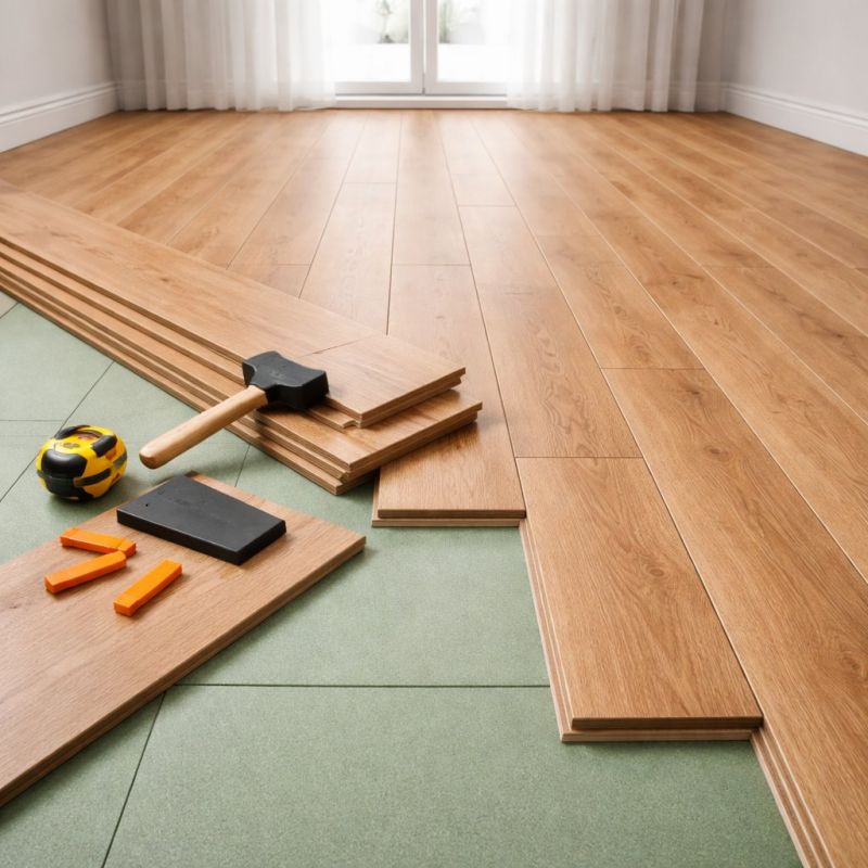 Plank Laminate Installation in Marlborough, MA