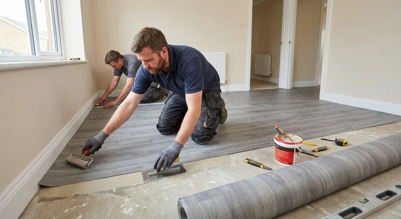 Sheet Flooring Installation in Blackstone, MA