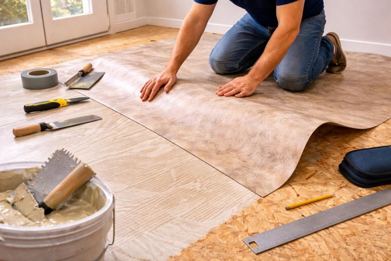 Sheet Flooring Installation in Bolton, MA