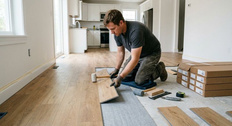 Vinyl Flooring Installation in Douglas, MA