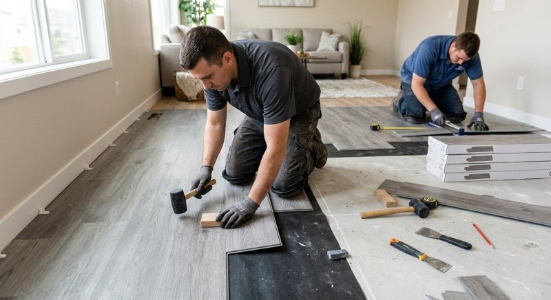 Vinyl Flooring Installation in Holden, MA