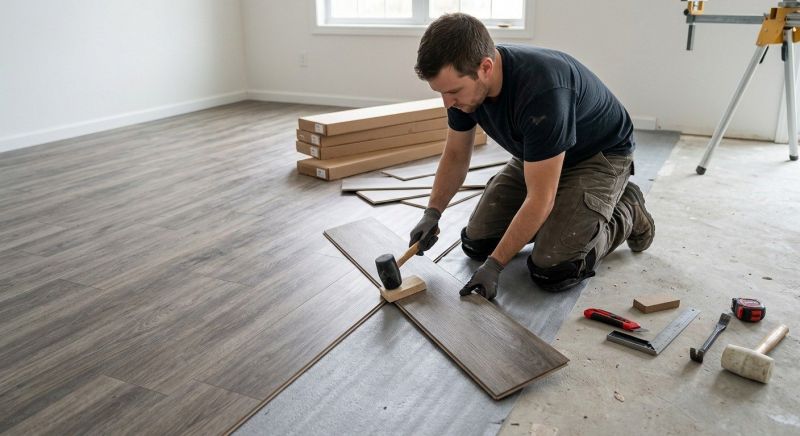 Vinyl Flooring Installation in Hudson, MA
