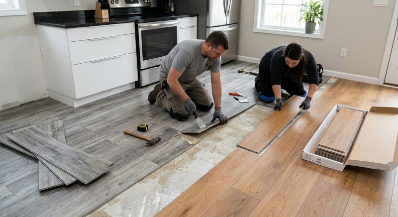 Vinyl Tile Replacement in Marlborough, MA